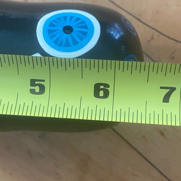 Vintage hand painted handmade wooden Owl Nesting Dolls - Picture 14 of 16